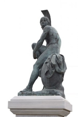 Estatua de Teseo.  Foto: Brigida Soriano / Shutterstock.com