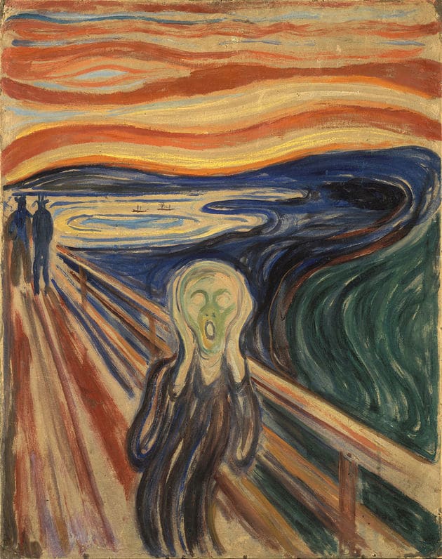 el grito, de Munch