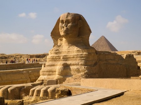 Esfinge egipcia.  Foto: orlandin / Shutterstock.com