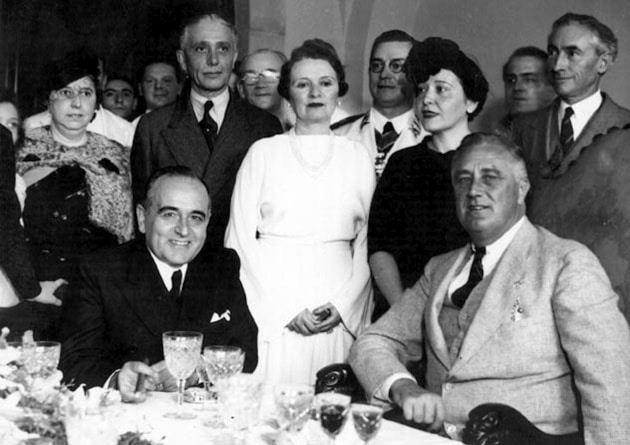 Getúlio Vargas y Franklin Roosevelt se encuentran en Natal, RN