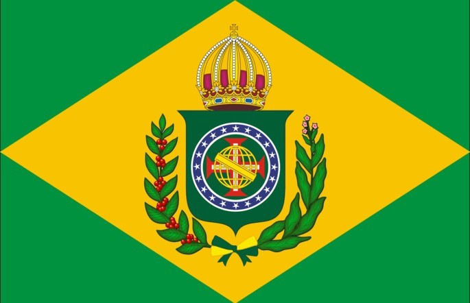 Bandera del Brasil Imperial