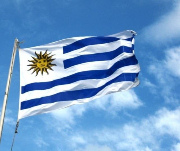 Bandera de uruguay