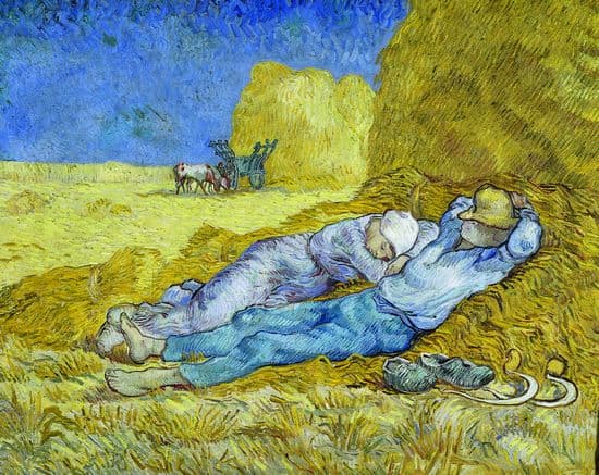 Vincent Van Gogh, La siesta