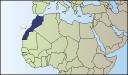Tarjeta de situación - Marruecos