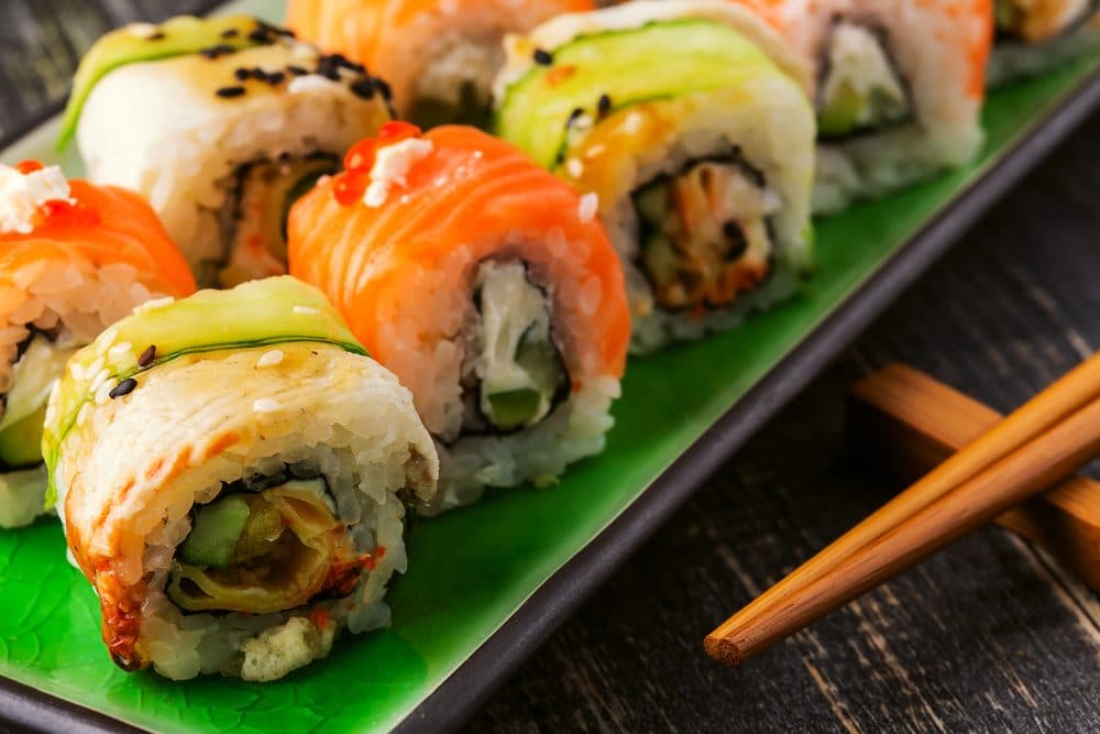 Sushi – comida japonesa –