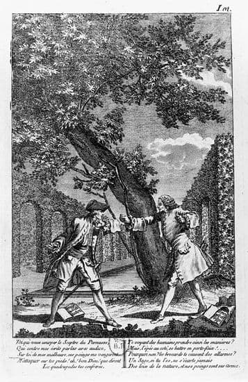 Disputa entre Voltaire y Jean-Jacques Rousseau