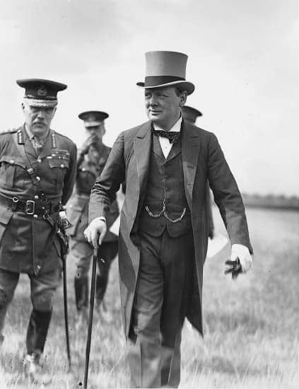 Winston Churchill en 1918