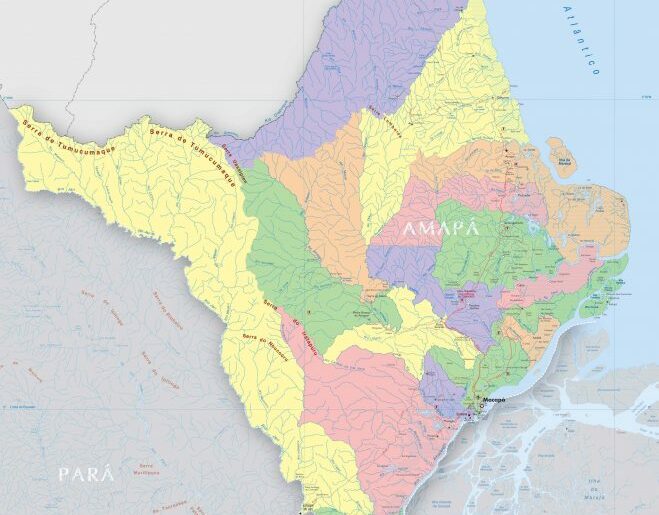 Geografía de Amapá – relieve, hidrografía, vegetación, mapa, clima
