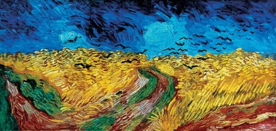 Vincent Van Gogh, El campo de trigo con cuervos